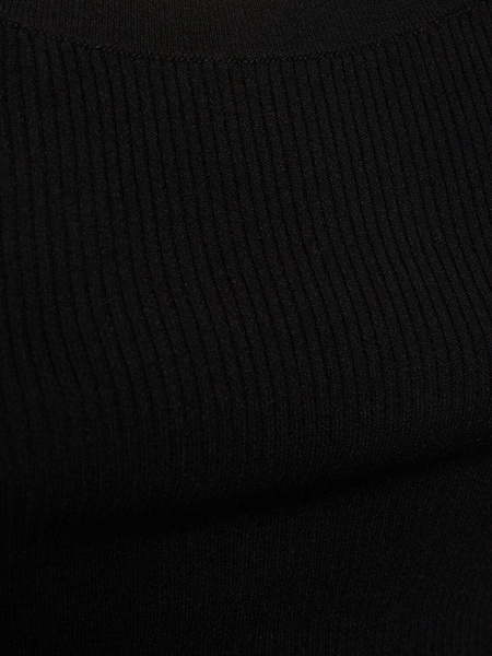 Bell sleeve viscose jersey top