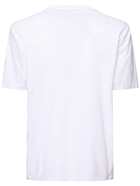 Compact cotton jersey t-shirt