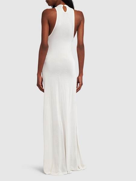 La Robe Maille Sculta long dress