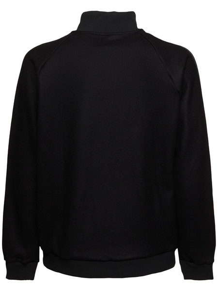 Wool blend track jacket