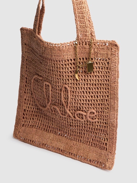 Summer Banana crochet tote bag