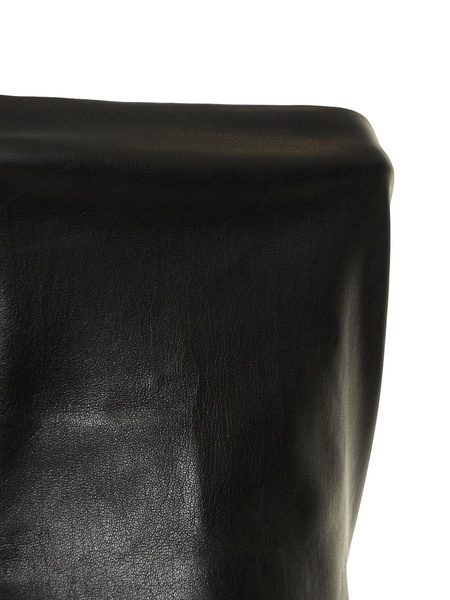 Gwen faux leather tube top