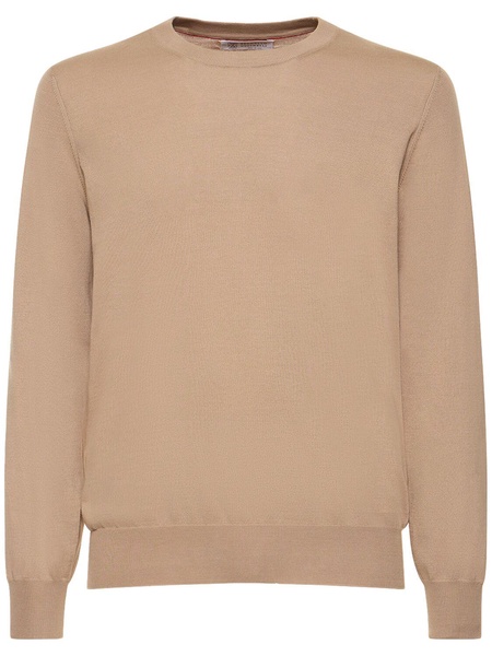 Cotton crewneck sweater