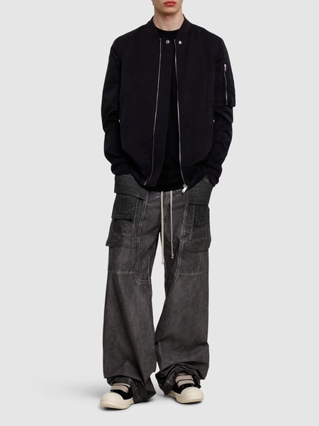 Classic flight bomber jacket