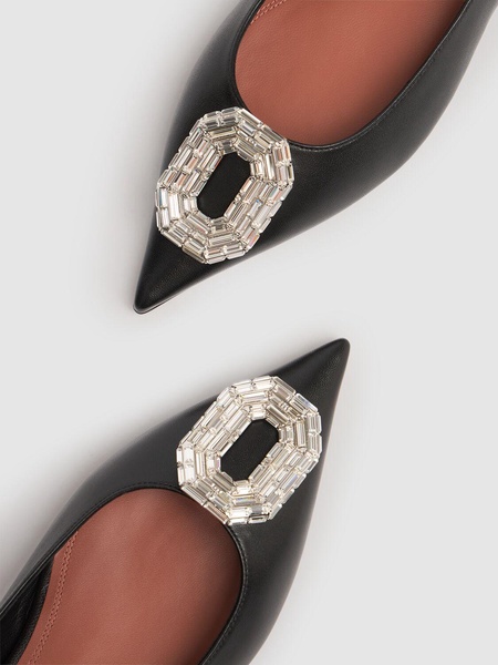 5mm Camelia nappa ballerinas