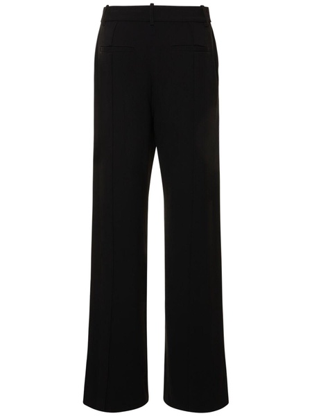 Weyes midrise crepe flared pants
