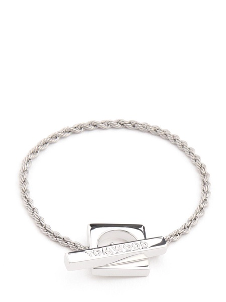 Square rope bracelet