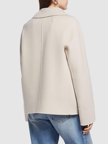 Cardy wool double breasted short coat