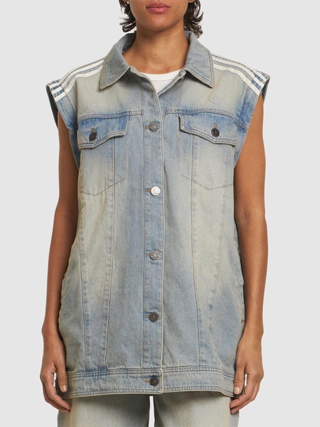 Denim overshirt
