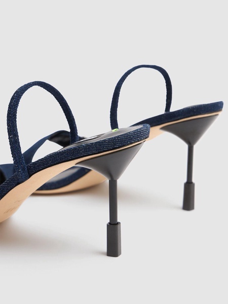 75mm Denim sandals
