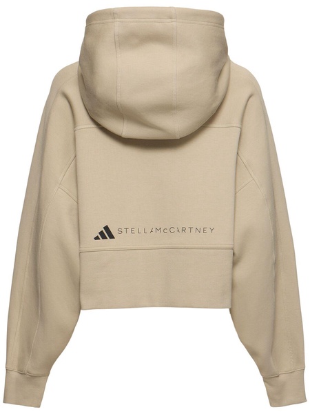 ASMC sportswear cropped hoodie