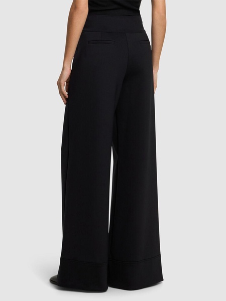 Fagiani neoprene wide leg pants