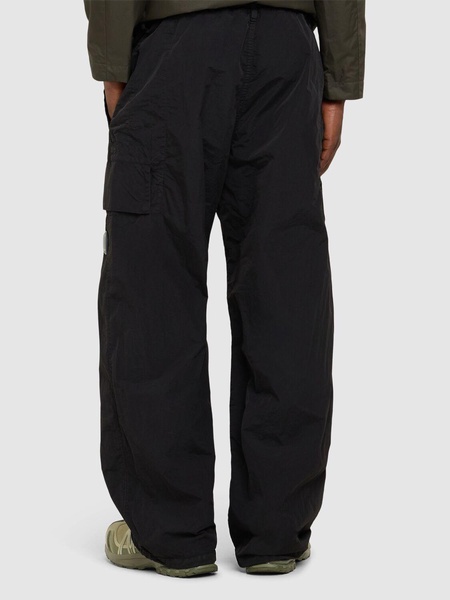 Flatt nylon oversize pants