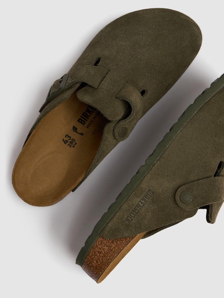 Boston suede mules