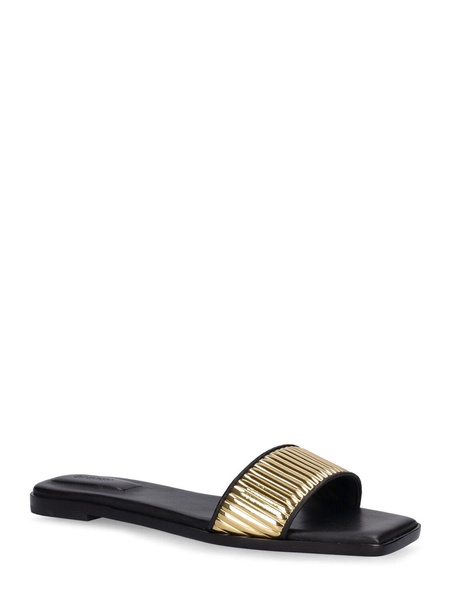 Carter metallic slide sandals