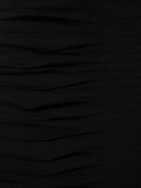 X-Ray viscose blend knit mini skirt