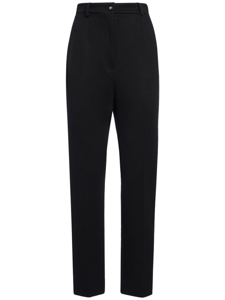 Punto Milano jersey straight pants
