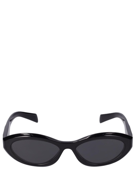 Catwalk cat-eye acetate sunglasses