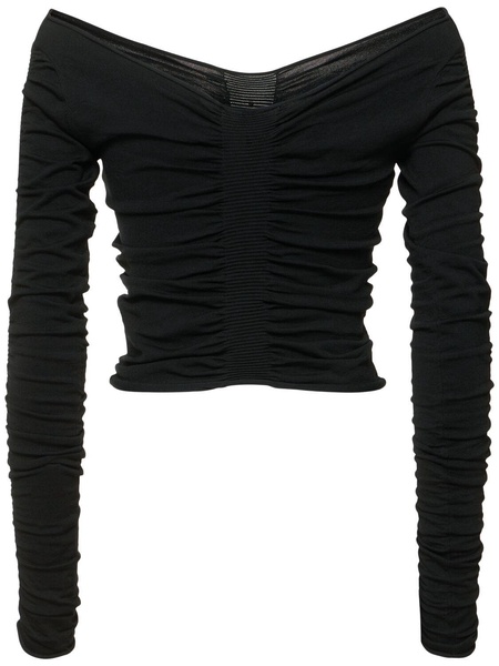V neck knitted top