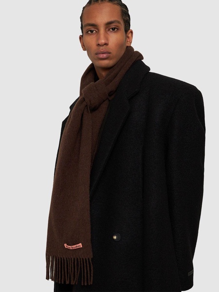 Canada Skinny wool scarf