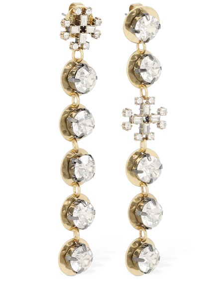 Crystal linear earring
