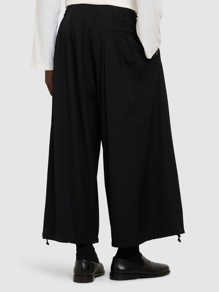 Standard wool wide pants