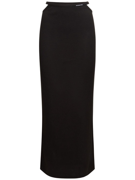 Cotton maxi skirt