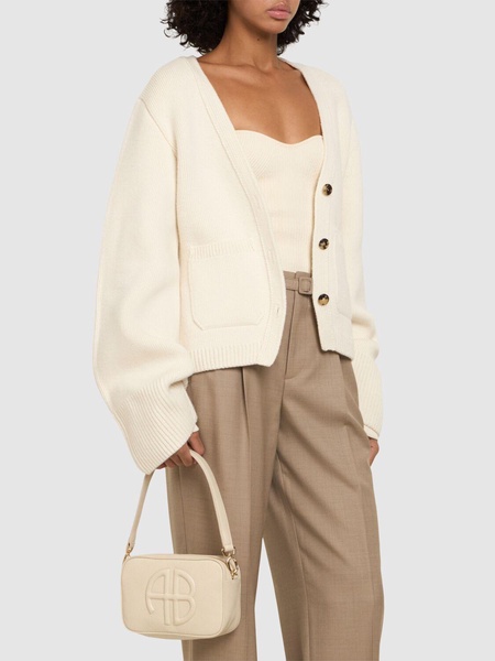 Lili pebbled leather shoulder bag