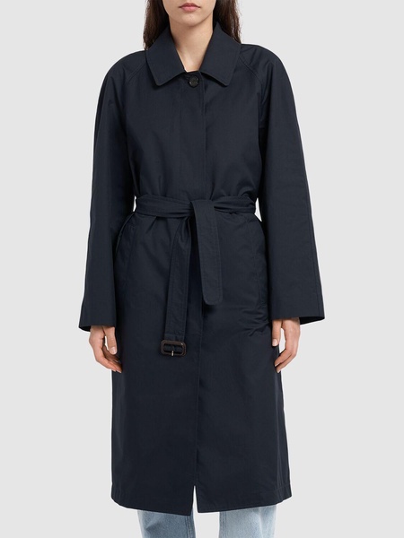 Orleans twill trench coat