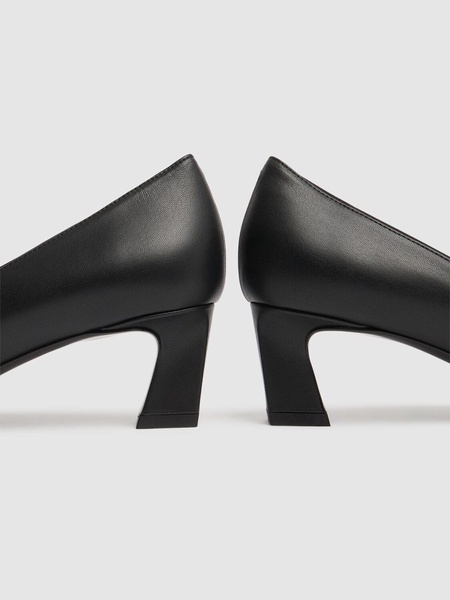 45mm Trompette leather pumps
