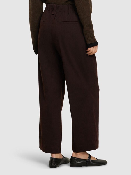 Enclothe washi & wool blend wide pants