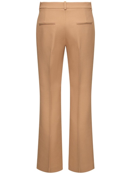 Haylee flared crepe cropped pants