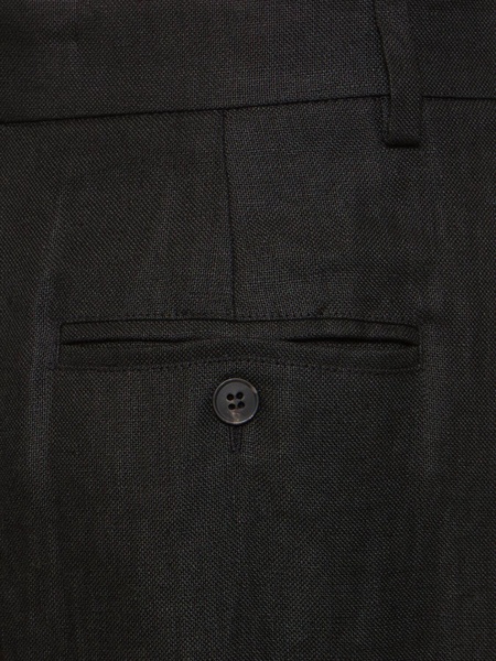 Malizia linen canvas wide pants
