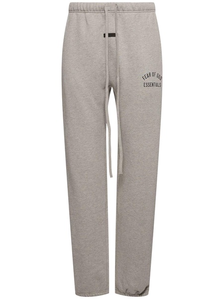 Essential cotton blend sweatpants