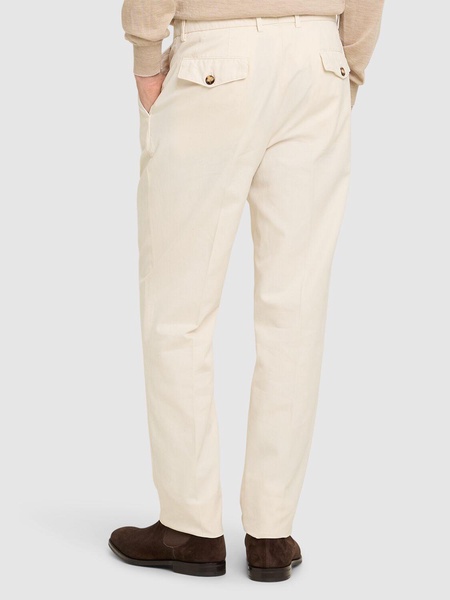 Cotton gabardine pants