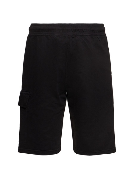 Light fleece cargo lens shorts