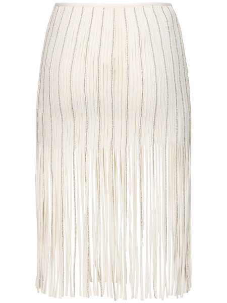 Embellished midi skirt
