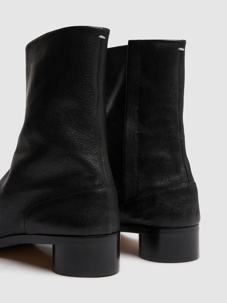 30mm Tabi leather ankle boots