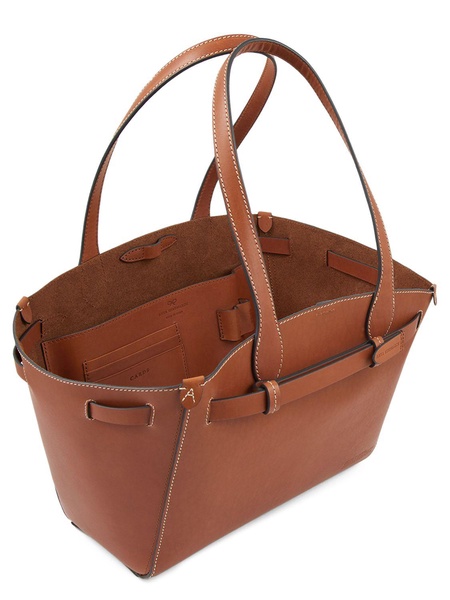 Small Compostable leather tote bag