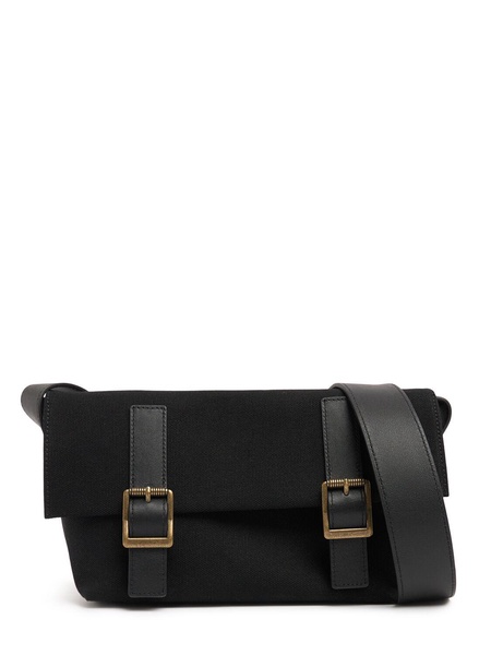 Folded satchel bag