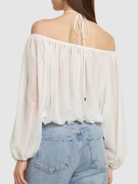 Georgette halter top