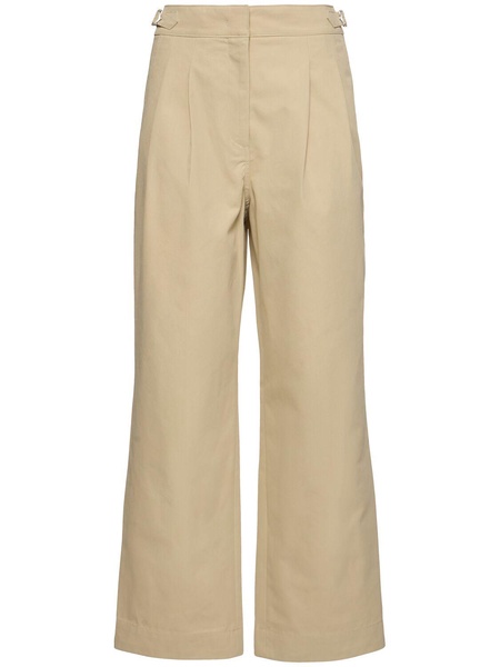 Double pleated pants