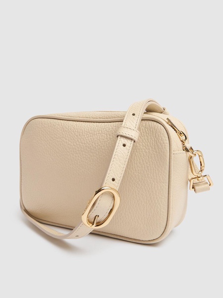 Lili pebbled leather shoulder bag