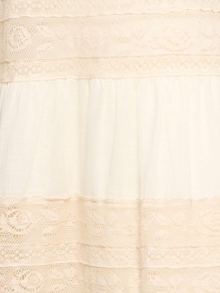 Acacia lace long dress