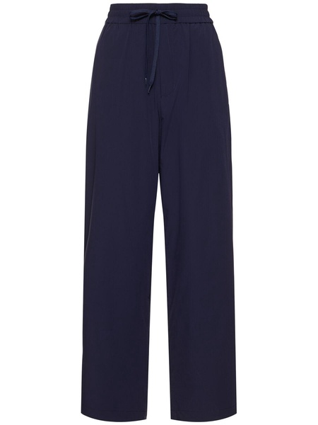 Nylon blend sweatpants