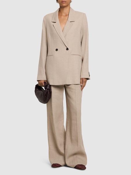 Diana linen blend blazer