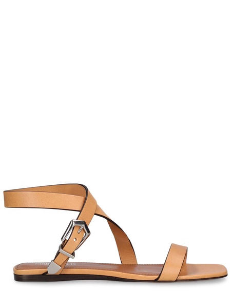 10mm Lauren leather flat sandals