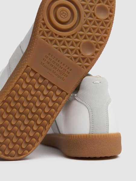 20mm Replica leather & suede sneakers