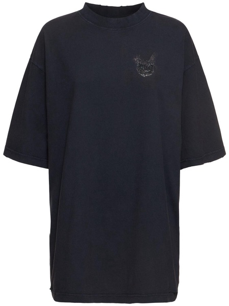 Medium fit cotton t-shirt