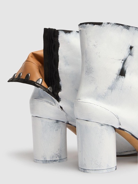 80mm Tabi Bianchetto ankle boots